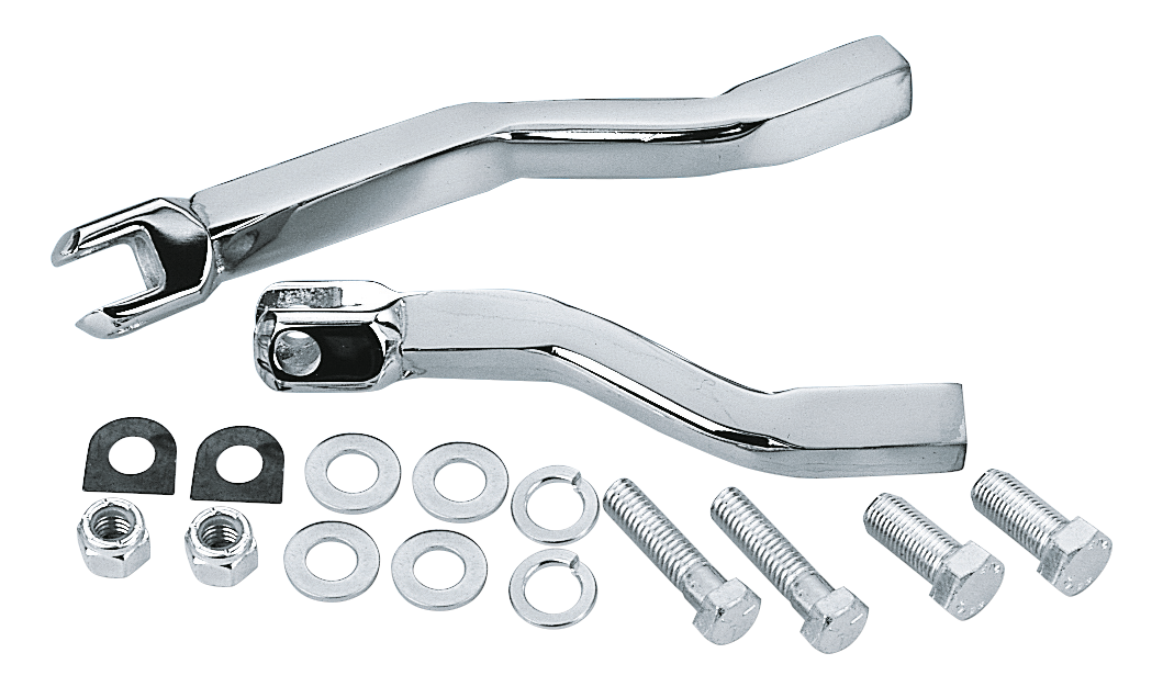 Gzp Hi Way Peg Support Fx/Xl Chrome W/Bo Highway Peg & Mount Zodiac Default Title