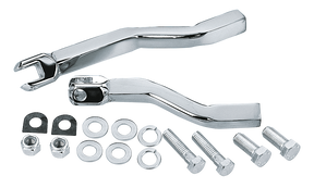 Gzp Hi Way Peg Support Fx/Xl Chrome W/Bo Highway Peg & Mount Zodiac Default Title