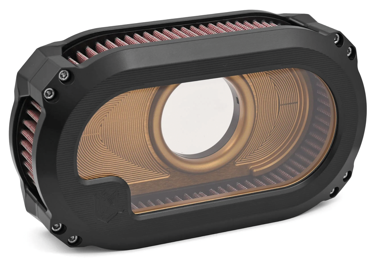 Next Level See Thru A/C Bl/Go Tc08 17 Air Cleaner & Component Ken's Factory Default Title