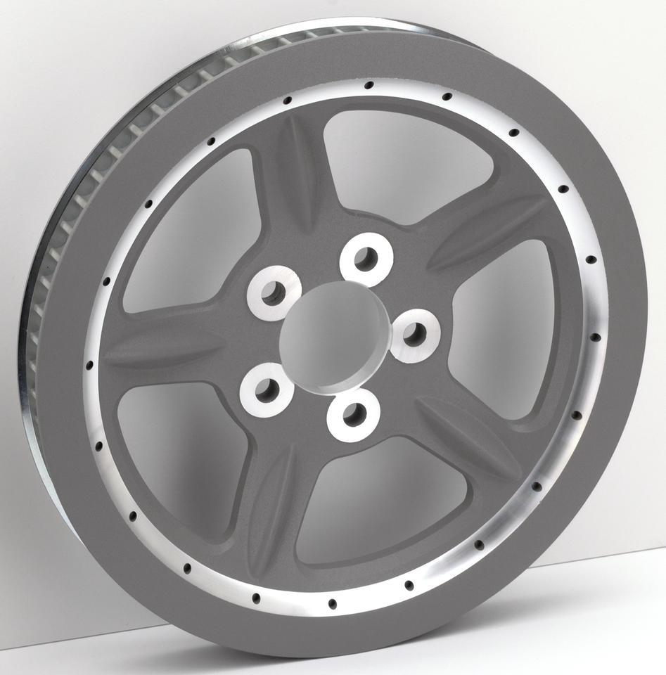 Gzp Rr Pulley Silver Xl07 22 68 T 1" Rear Wheel Pulley Zodiac Default Title