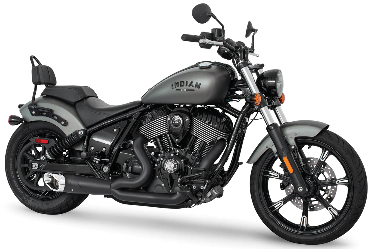 2 1 Trn Out Bk W/ Ch Slsh Chief22 Up 2-1 Full Exhaust System Freedom Performance Exhaust Default Title
