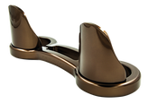 P16 39mm FORK BRACE W/DUST GUARDS Bronze P16 Powerplant Motorcycle Co. Default Title