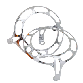 Gzp Turn Signal Trim Ring Slotted 73 85 FX Style Turn Signals Zodiac Default Title