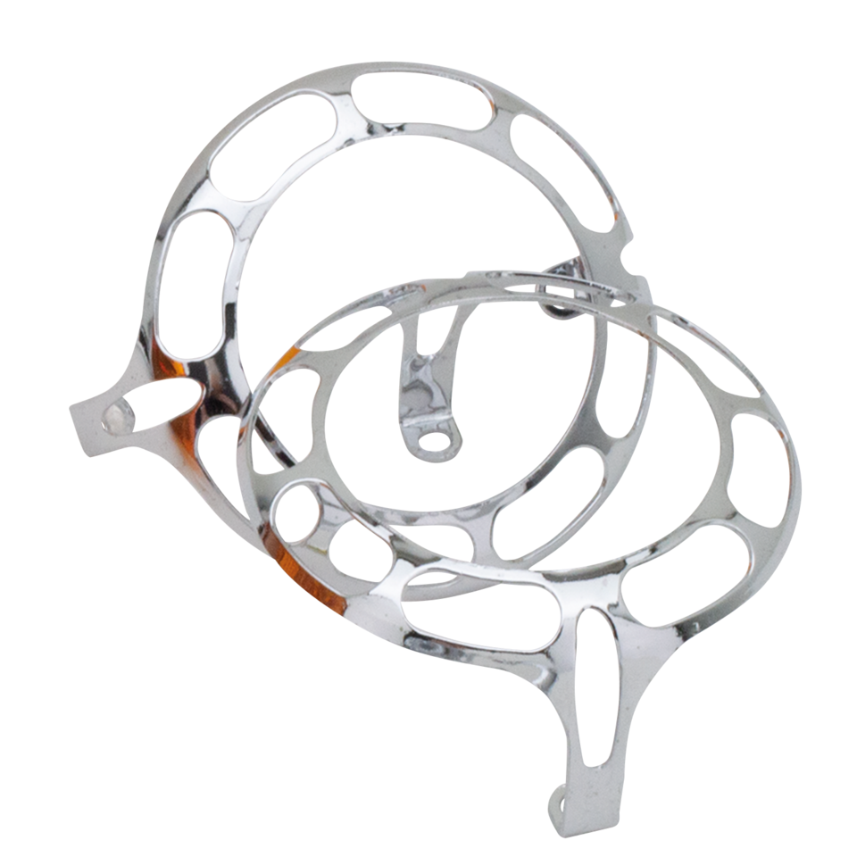 Gzp Turn Signal Trim Ring Slotted 73 85 FX Style Turn Signals Zodiac Default Title