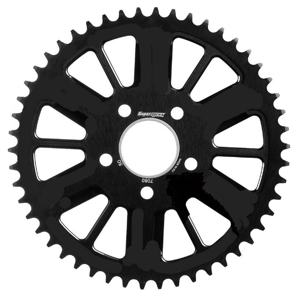Rear Steel Sprocket 48 T Black Ra21 Up Sprocket & Pulley Supersprox Default Title