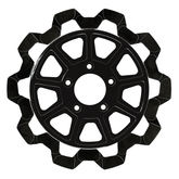 Fr Bow Tie 11.5"X5mm Bl/Bl 9 Spoke Disc Brake Rotors Lyndall Brakes Default Title