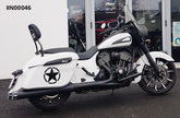 4" Eagle S/O's Bk/Sclptd Bk 14 Up Chieft Slip-On & Muffler Freedom Performance Exhaust Default Title