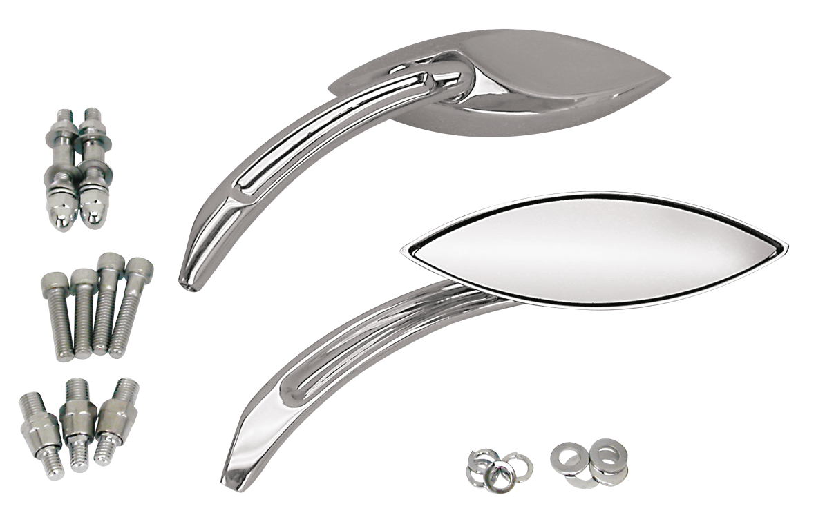 Gzp Mirror Set B Merlin's Narrow Cateye Mirror & Component Zodiac Default Title