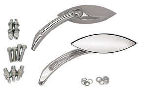 Gzp Mirror Set B Merlin's Narrow Cateye Mirror & Component Zodiac Default Title