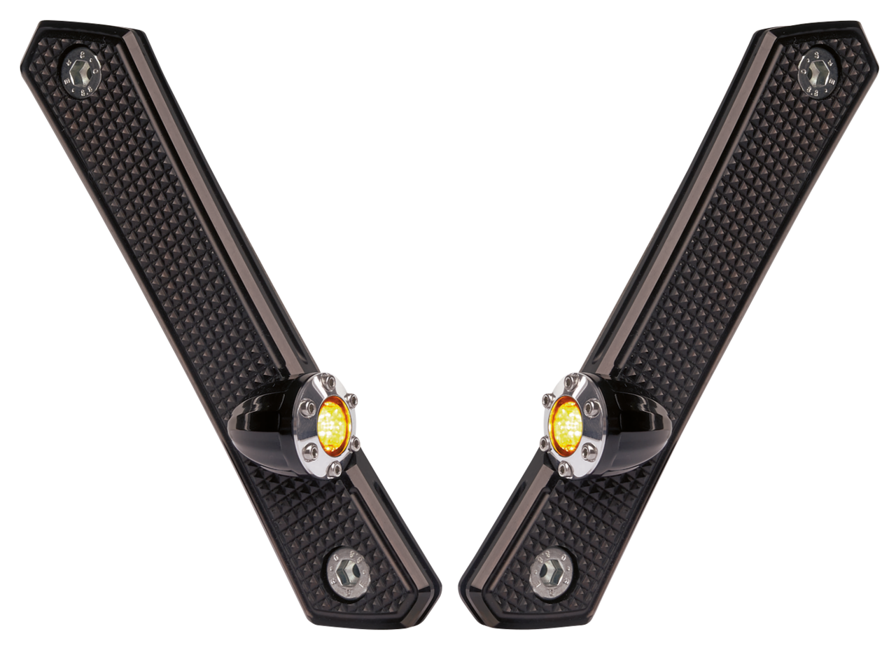 Vity's Front Turnsignalkit Black/Polish Turn Signal Vity's Design