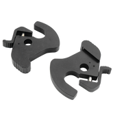 Black Rotary Latch Kit Sissy Bar Docking Hardware V Twin Mfg Default Title