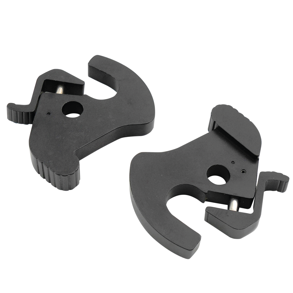 Black Rotary Latch Kit Sissy Bar Docking Hardware V Twin Mfg Default Title