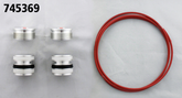 A.S. Air Piston Kit 49mm Fork W/Oe Trees Fork Spring American Suspension Default Title