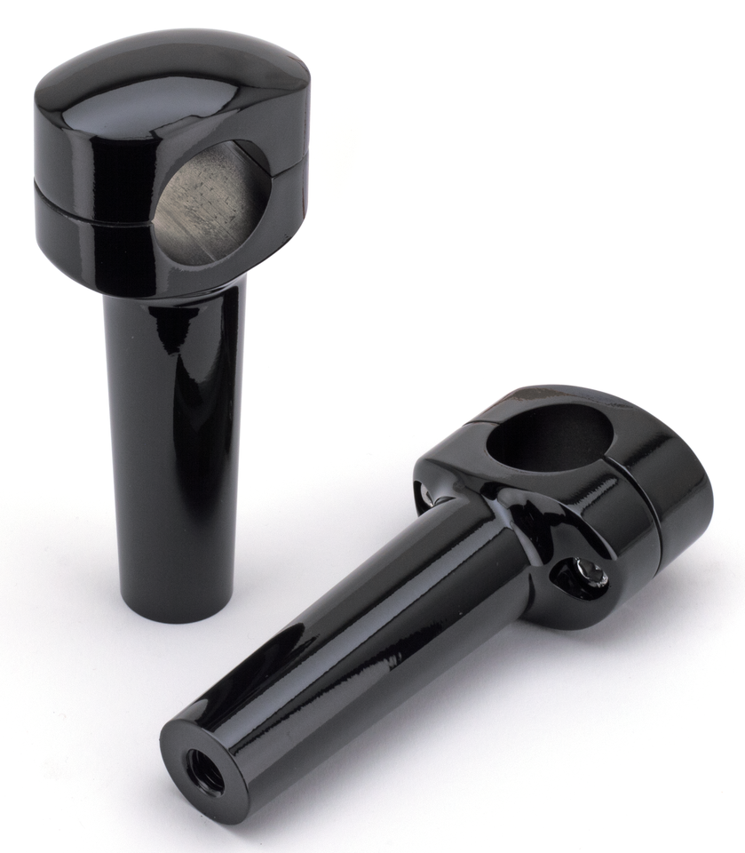 Gzp Black 5" Riser Set For 1.25" Handleb Riser Zodiac Default Title