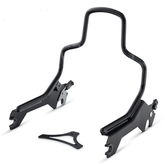 Det. Sissy Bar Shorty Black Flfb18 Up Detachable Sissy Bar V Twin Mfg Default Title