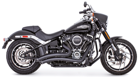 Sharp Curved Radius St18 Up Blk/Blk 2-2 Full Exhaust System Freedom Performance Exhaust