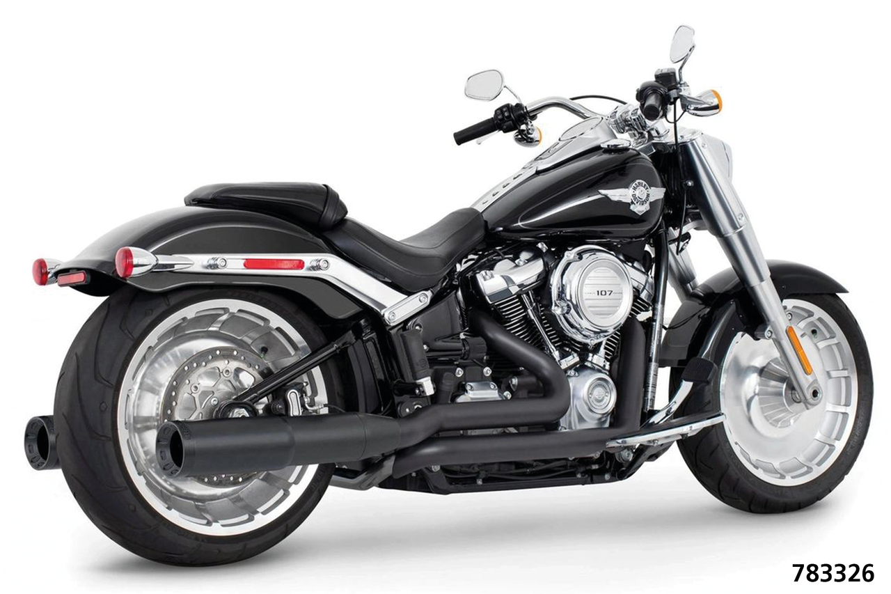 True Duals Star Ptch Bk Flfb Fxbr18 Up 2-2 Full Exhaust System Freedom Performance Exhaust Default Title