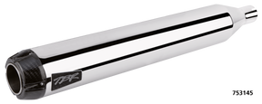 2 Bros Flh/T17 Up 2:1 Chrome W/ Carbo 2-1 Full Exhaust System Two Brothers Racing Default Title