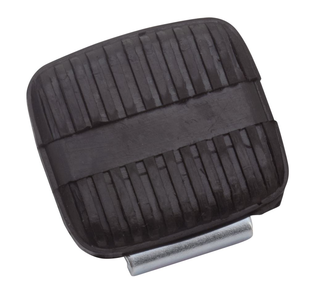 Brake Pedal Rubber Bt81 05 1/4" 20 Stud Brake Pedal Pad & Cover V Twin Mfg Default Title