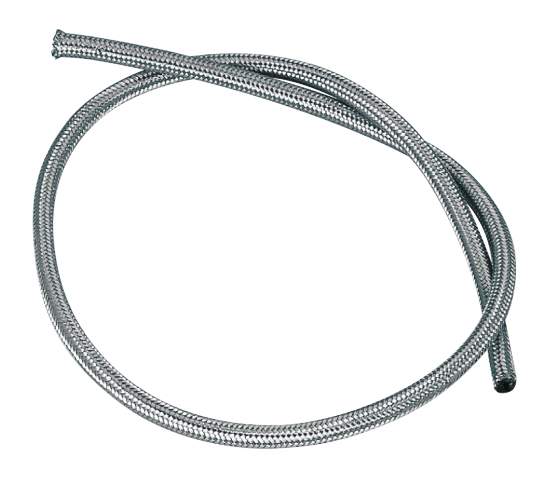 Braided Inox Covered Hose 1/4"X305cm Oil Hose V Twin Mfg Default Title