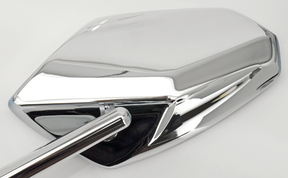 Gzp Chr Deluxe Street Rod Mirrorset Mirror & Component Zodiac