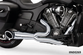 Turnout 2 1 W/Slsh Ch/Sclptd Bk Chlngr20 2-1 Full Exhaust System Freedom Performance Exhaust Default Title