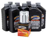 Milwaukee 8 V Syn Total Oil Serv Kit Chro Oil Change and Service Kit Spectro Oils Of America Default Title