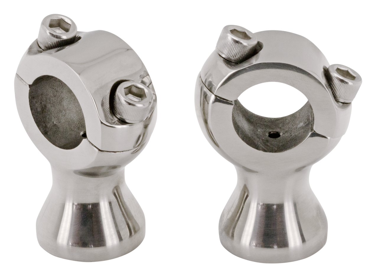 Polished Stainless Speedfreak Riser Set Riser V Twin Mfg Default Title