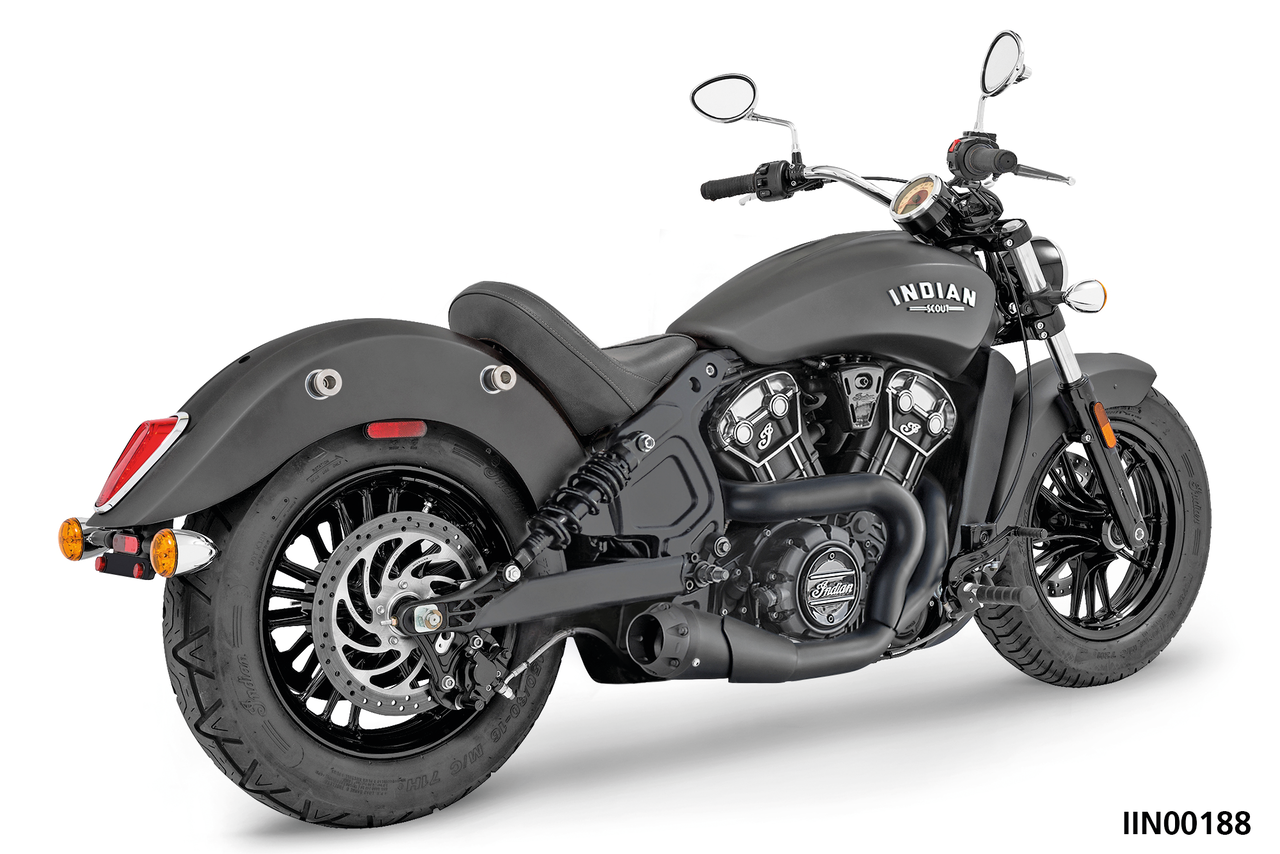 Us Outlaw Low 2 1 Pitch Blk Isc15 24 2-1 Full Exhaust System Freedom Performance Exhaust Default Title