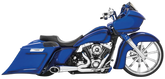 Freedom 2in1 Turnout Flh/T95 16 Chr/Blk 2-1 Full Exhaust System Freedom Performance Exhaust Default Title