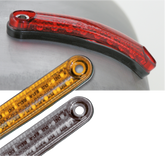 Gzp Flexi Led Markerlight Red Lens Turn Signals & Multi Function Lights Zodiac Default Title