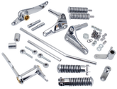 Forward Control Kit Chrome Xl(c)h57 74 Forward Control Kit V Twin Mfg Default Title