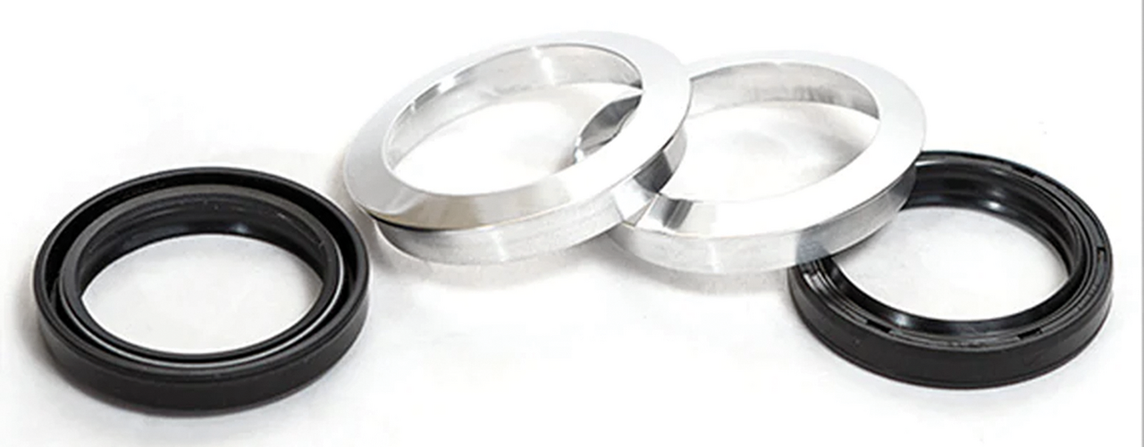 Tolle Fork Seals With Alu Cover (Set/2) Fork Seal & Gasket Tolle Default Title