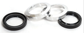 Tolle Fork Seals With Alu Cover (Set/2) Fork Seal & Gasket Tolle Default Title