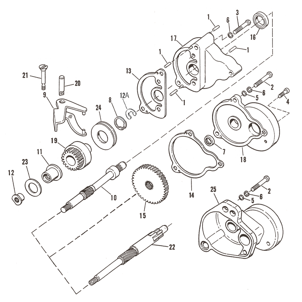Spacer Shaft Starter Motor & Parts V Twin Mfg Default Title