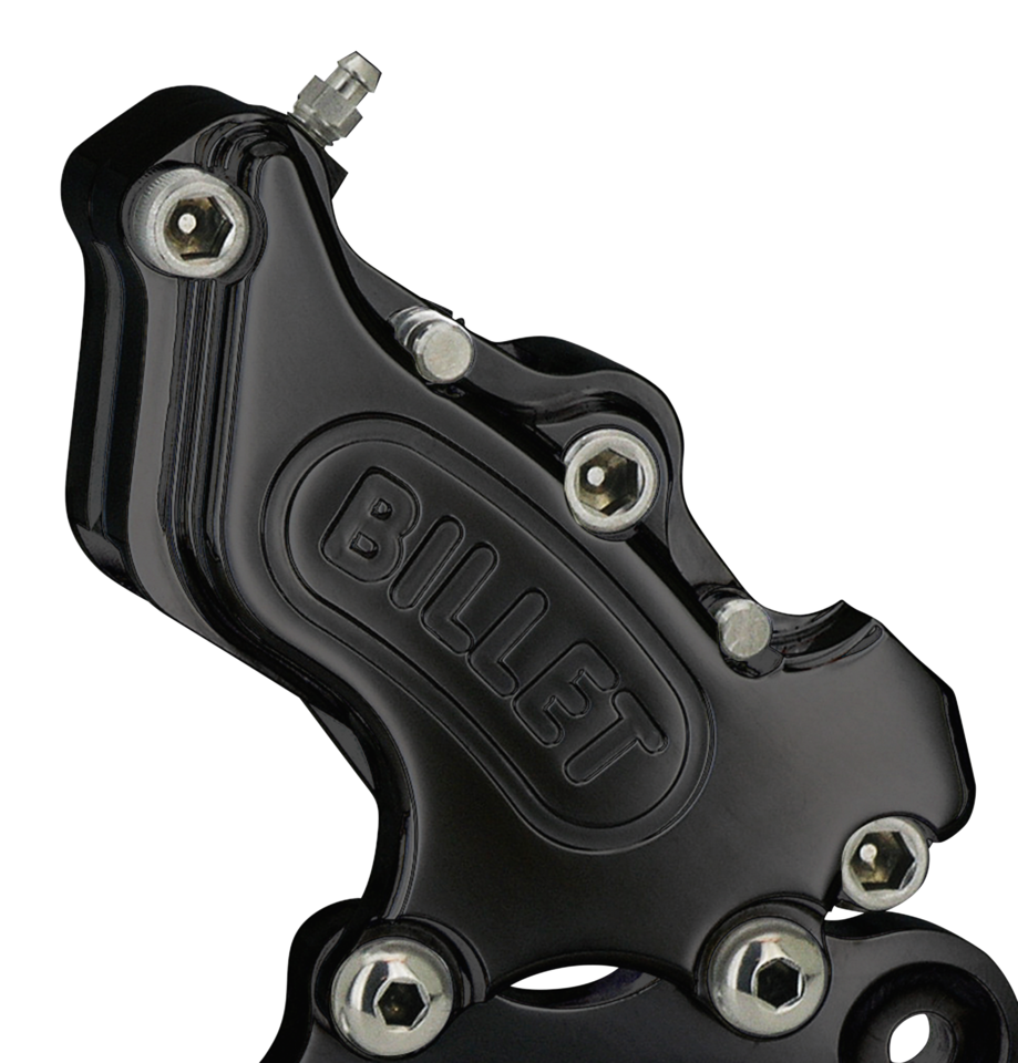 Billet 4 Rear Caliper F*St84 Up Black Brake Caliper Harrison Billet Default Title