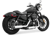 Racing Slip Ons Black Tips Xl04 13 Slip-On & Muffler Freedom Performance Exhaust Default Title