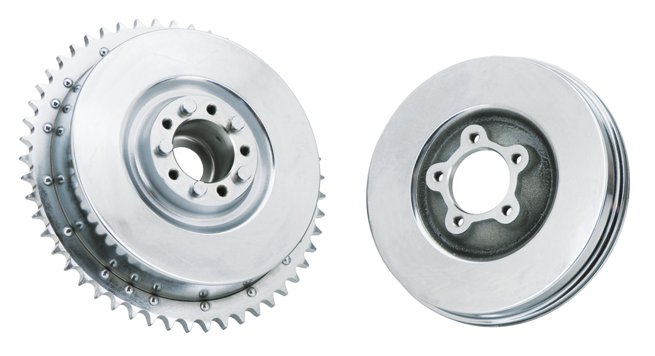 Gzp Brake Drum Front Chrome Bt49 66 Brake Drum & Shoe Zodiac Default Title