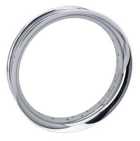 Chrome Smoothie Rim 3.00x16 40 H Wheel Rims V Twin Mfg Default Title