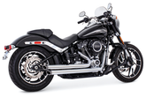 Indep Stggrd Slash Tip St18 Up Ch/Bk 2-2 Full Exhaust System Freedom Performance Exhaust Default Title