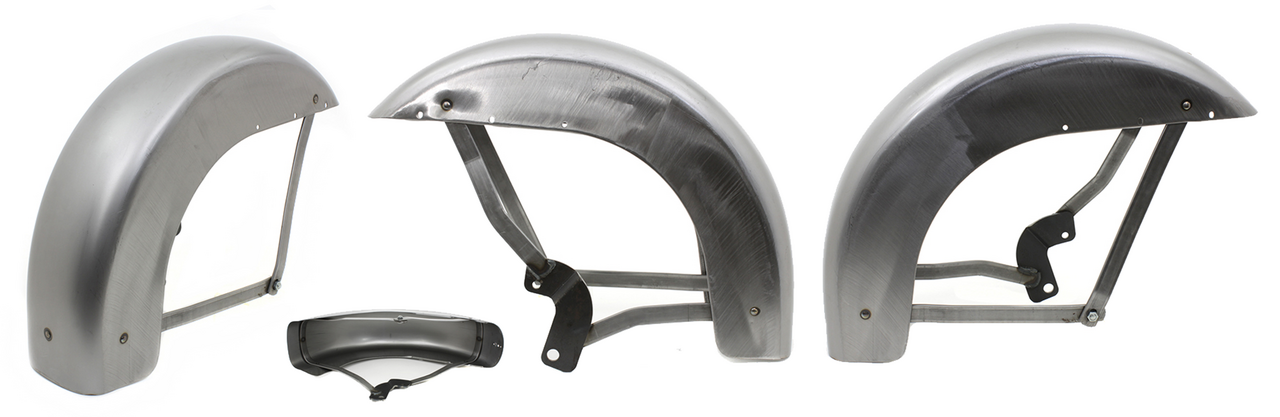 Side Car Fender Raw Fl67 09 Fender & Component V Twin Mfg