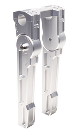 Adjustable 10" Riser Set Silver Riser Vity's Design Default Title
