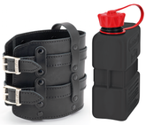 Black Holder With 1 L Blk Ff Canister Leather Luggage Texas Leather Default Title