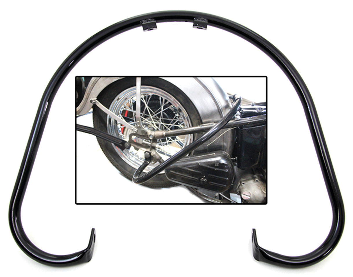 Frame Guard Blk El36 40 Ul38 48 Fl41 57 Crash Bar V-Twin Manufacturing Default Title