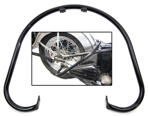 Frame Guard Blk El36 40 Ul38 48 Fl41 57 Crash Bar V-Twin Manufacturing Default Title