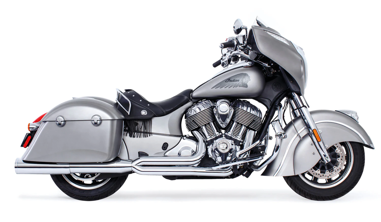 Ch/Ch 2 1 W/4.5" Strght R/H Chieftain 2-1 Full Exhaust System Freedom Performance Exhaust Default Title