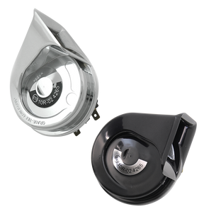 Chrome Cow Bell Horn 12 V Horn & Siren V Twin Mfg Default Title