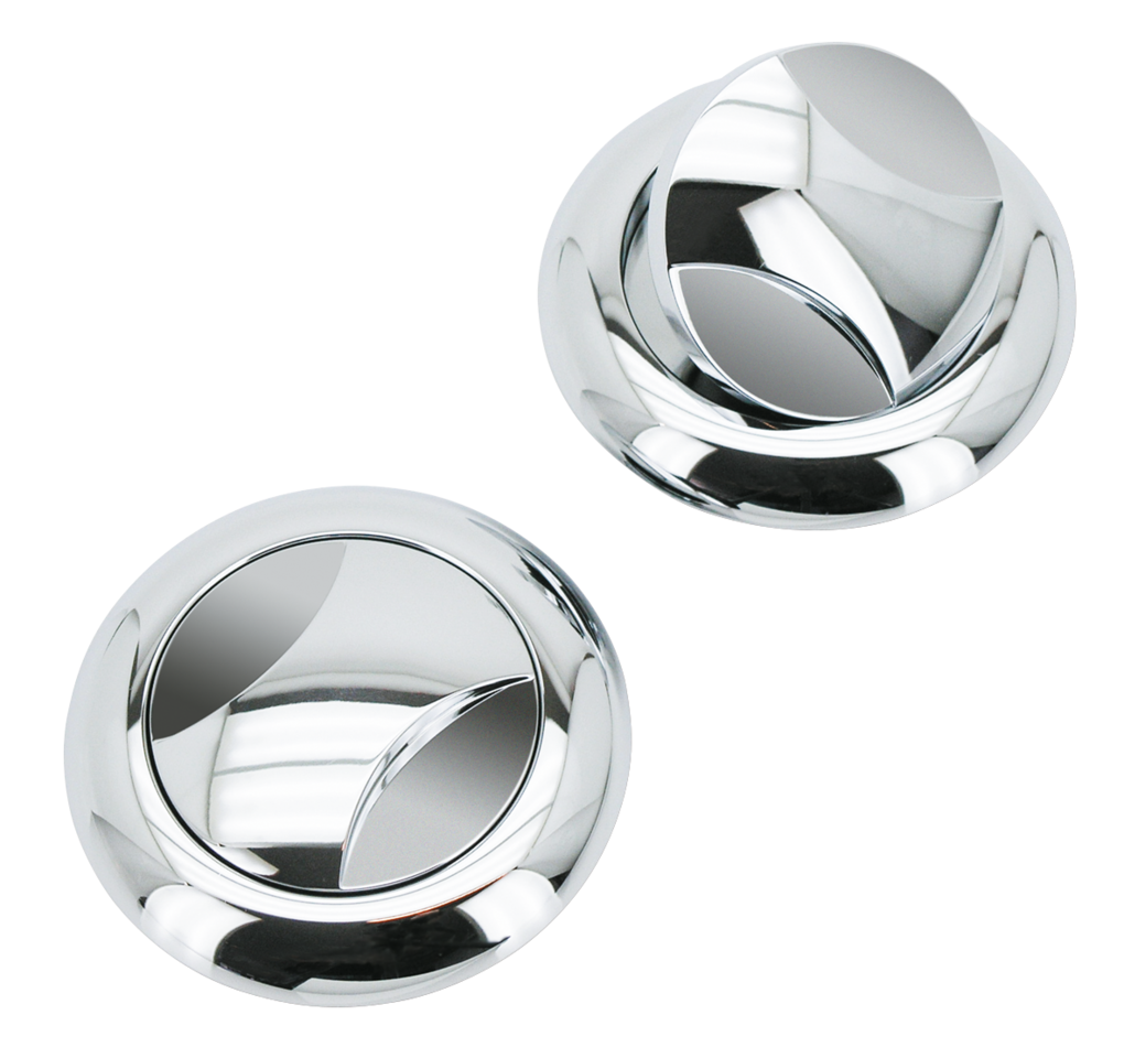 Gzp Chrome Viper Gascap R/H Vented Flush Mount & Aero Gas Cap Zodiac Default Title