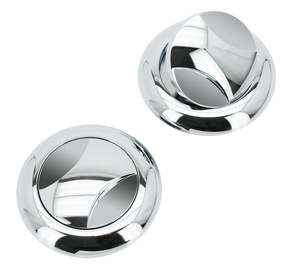 Gzp Chrome Viper Gascap R/H Vented Flush Mount & Aero Gas Cap Zodiac Default Title