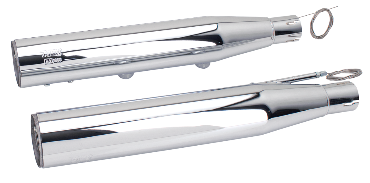 Mcj Royal Slip Ons Xl14 16 Chrome Slip-On & Muffler Mcj